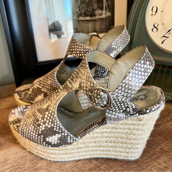 Women's Carlos by Carlos Santana Winnie Wedge Sandal 8 - Picture 5 of 11